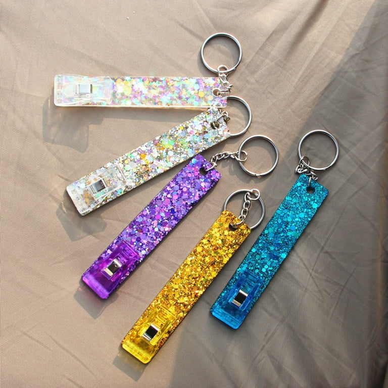 Silicone Resin Keychain Mold - Rectangles
