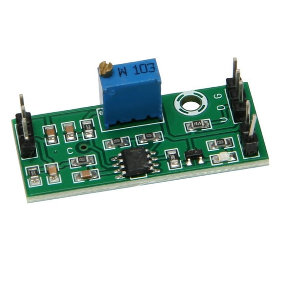 9Pcs LM393 3.5-24V Voltage Comparator Module with LED Indicator High Level Output Analog Comparator Control