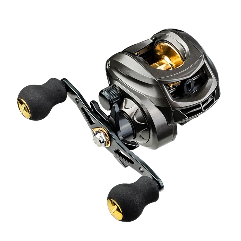 BGSFF Moulinet de pêche Moulinet de pêche DC1000-7000 sans Espace Bobine en métal Max Drag 10KG brochet Moulinet à Haute Vitesse 5.2: 1 Moulinet de pêche