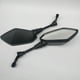thumbnail image 4 of Espejo retrovisor para coche eléctrico de motocicleta, horizonte modificado, vista grande, reflectante, fibra de carbono, pantorrilla, 4 of 5
