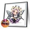thumbnail image 3 of Cuadros Decorativos 5D diamante pintura DIY alas chica completo redondo taladro mosaico imagen decoraciones Ndcxsfigh Nuevos Originales, 3 of 9