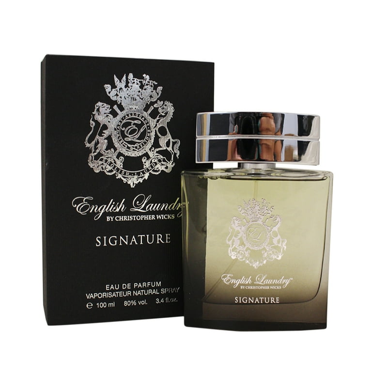 お礼や感謝伝えるプチギフト English oz 3.4 - Spray Parfum De Eau Signature Laundry 香水(男性用)