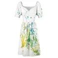thumbnail image 6 of Colorful Paint Splatter Sleeveless Dress women dress dresses for womens, 6 of 7