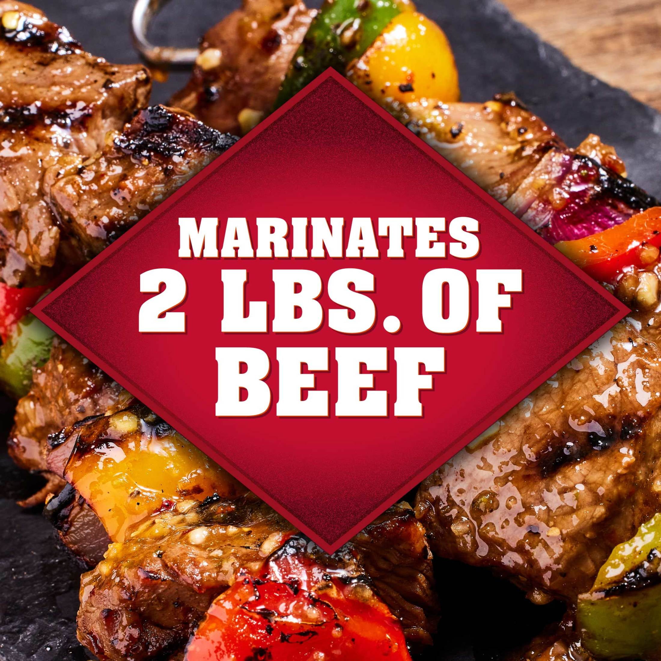 (2 pack) McCormick GRILL MATES Gluten Free Griller's Choice Beef Marinade Mix, 1.12 oz Packet