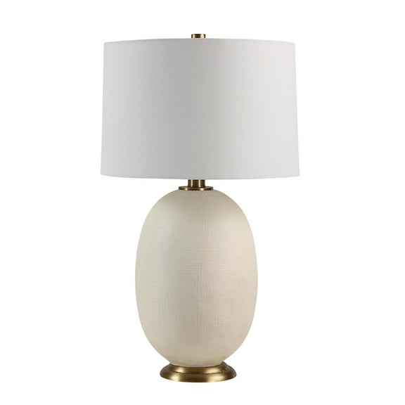 Everren Cartagena 28.5" Height Table Lamp, White