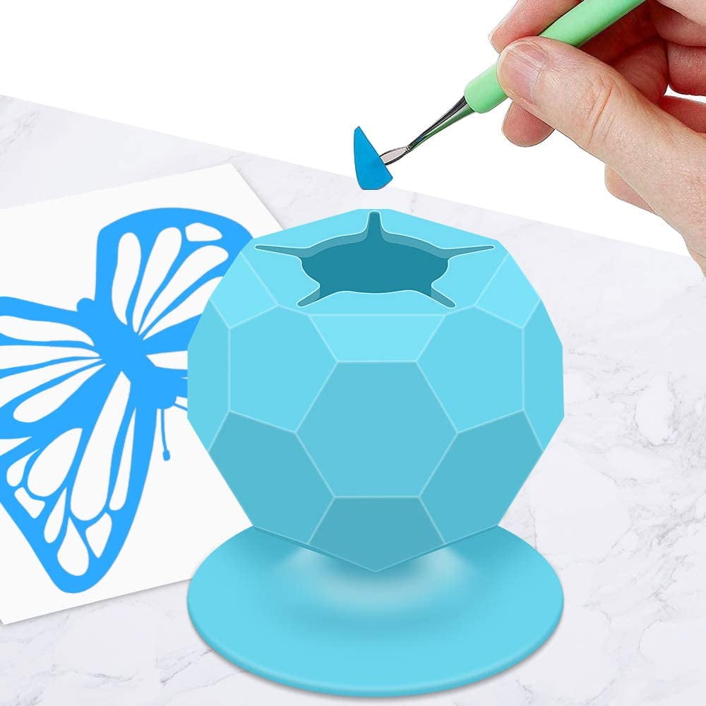 Suctioned Vinyl Weeding Scrap Collector Craft Silicone Suction Cups for Vinyl Di