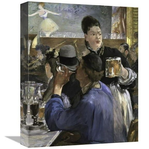 Global Gallery Corner of a Cafe Concert Art Print - Edouard Manet