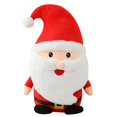 thumbnail image 1 of Muñeco de peluche de Papá Noel de Navidad, muñeco de peluche suave, decoración navideña, regalo de cumpleaños, 1 of 7