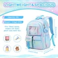 thumbnail image 2 of Soda Candy Backpack School Bookbags for Middle School Students Book Bag School Kawaii Ita Backpacks, Blue, 2 of 7