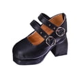thumbnail image 1 of MERIGLARE Chaussures de Poupée Échelle 1/4 Accessoires de Poupée Robustes Habillage de Poupée Rétro Mini Noir, 1 of 9
