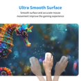 thumbnail image 5 of Pofeuu Neon Seahorse Underwater Realm Print Desk Mat for Keyboard and Mouse，Computer Desk Matt for Desktop，Large Mouse Pad for Desk，Desk Pads on Top of Desks 12x31.5in, 5 of 8
