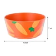 thumbnail image 3 of Bowl Way to Celebrate Redondo de Melamina con Estampado de Zanahorias para Alimentos, 3 of 4