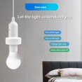 thumbnail image 3 of Smart Light Holder Timing Function Timer Setting Voice Command Flame Retardant Easy Installation Control-Light PC Material  Smart Light Socket E27 Lamp Holder for Home, 3 of 9