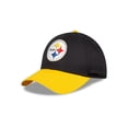 thumbnail image 2 of Gorra NFL Pittsburgh Steelers Unitalla Visera Curva Negro con Amarillo, 2 of 4