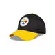 thumbnail image 2 of Gorra NFL Pittsburgh Steelers Unitalla Visera Curva Negro con Amarillo, 2 of 4