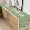 thumbnail image 4 of Happy Birthday Table Runner - 36 Inch Long, Kitchen Dining Table Runner Dresser Scarves, Sage Green Modern Abstract Art Farmhouse Decor for Coffee Tables Wedding Party Banquet, 4 of 8