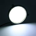 thumbnail image 5 of ZS 1Pair Round Shape COB Cool White LED Light Universal Car Daytime Running Driving Light DRL Lamp DC 12V, 5 of 6