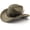 Army Green, variant on Cowboy Hat for Women Men with Shapeable Wide Brim Western Suede Hat for Cowboys and Cowgirls