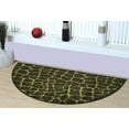 thumbnail image 3 of Furnish My Place Giraffe Tree Topper Area Rug, Animal Print Area Rug, Pet-Friendly Rug, Baby Nursery Mat, Indoor Area Rug, Perfect for Living Room, Playroom, 18" x 36" Half Round - Set of 10, 3 of 5