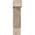 thumbnail image 2 of Ekena Millwork 7 1/2"W x 32"D x 32"H Traditional Block Smooth Bracket w/ Offset Brace, Douglas Fir, 2 of 25