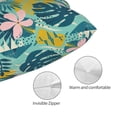 thumbnail image 5 of Cauagu Tropical Floral Print Pillow Covers with Envelope Closure,1PC Pillow Cases Decorative Pillow Case for Bed & Couch, Pillows Not Included-14"x20", 5 of 6