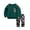 Green, variant on TIANZEN Kids Baby Boys Letter Tracksuit Tops Pants 2PCS Outfits Set Gab Boys