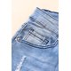 thumbnail image 4 of ABPHQTO Jeans ajustados desgastados de cintura alta para mujer, 4 of 5