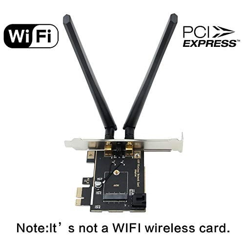 Fenvi Desktop Wireless Network M 2 Ngff Wifi Card To Pcie 1x Adapter Converter Converter Only Not Including Wifi Card Compact Intel 7260 60 3160 9260 Ax0 Killer Wifi 6 Ax1650 Ngff M 2 Wifi 6 Fenvi Desktop Wireless Network M 2 Ngff Wifi Card To Pcie 1x Adapter Converter Converter Only Not Including Wifi Card Compact Intel 7260 60 3160 9260 Ax0 Killer Wifi 6 Ax1650 Ngff M 2 Wifi 6
