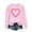 #117 Pink, variant on Felirenzacia Big and Tall Women’s Valentine Pullover Sweet Heart Design Cozy Casual Everyday Top, Pink,S