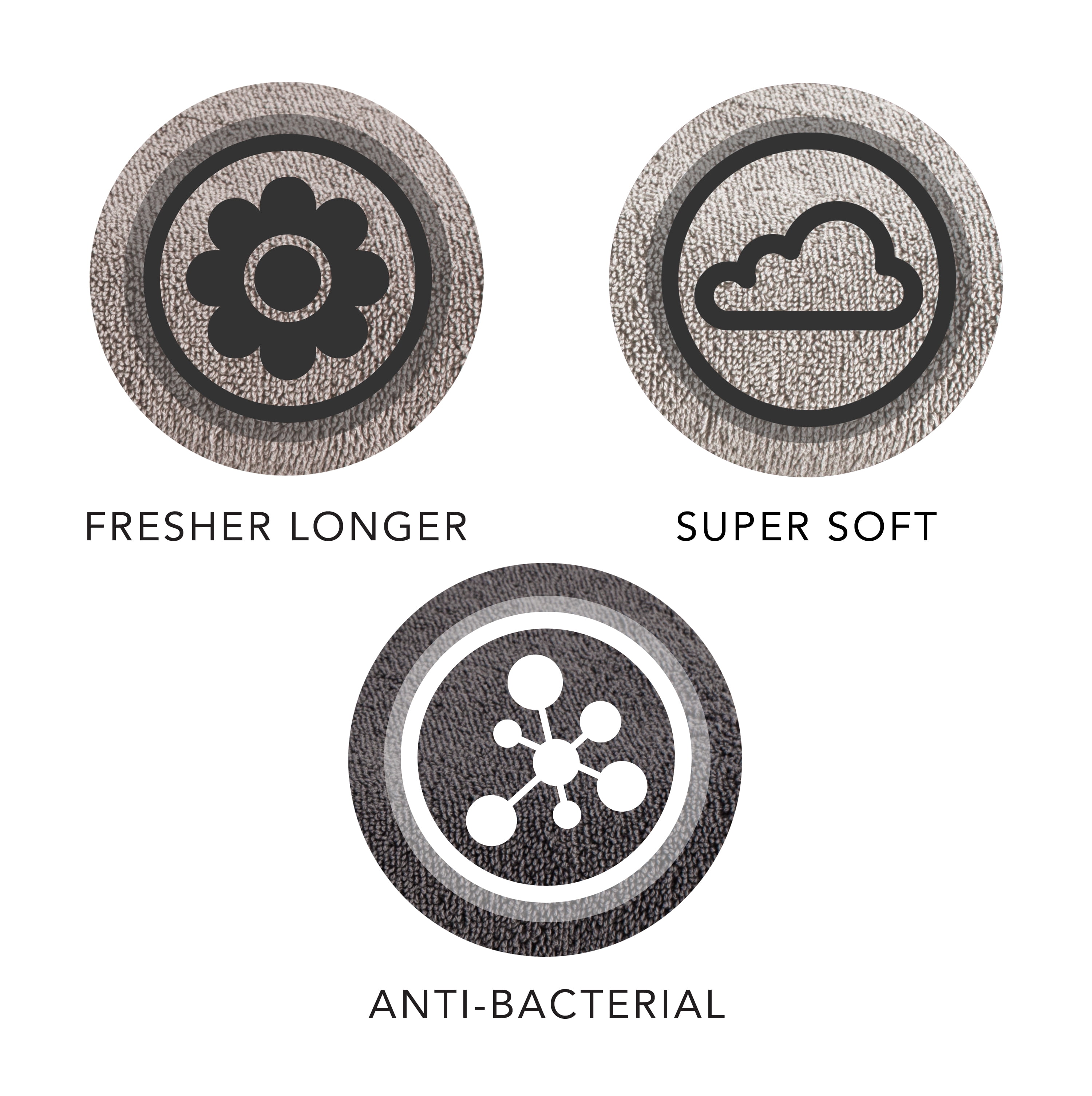 Martex Purity Odor Resistant Bath Sheet Set, 2-Piece, Mineral