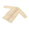 thumbnail image 4 of Gabardina para ropa de muñeca, figura masculina a escala 1/6, elegante, cortavientos con figuras de acción para accesorio de figuras de acción de 12 Beige, 4 of 8