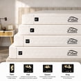 thumbnail image 6 of L’Baiet Twin size 10-inch Memory Foam Mattress, Medium Firm, Gel Infused Top Layer, CertiPUR-US Certified Foam, OEKO-Tex Cover, Bed-in-a-Box, 6 of 9
