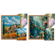 thumbnail image 1 of Kit Punto Cruz Con Casa Hilo Algodón Ecológico Bordado 11CT 45x55cm, 1 of 8