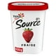 Yogourt traditionnel onctueux Yoplait Source 0 %, fraise, sans sucre ajouté, 630 g 630 g – image 2 sur 5