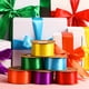 thumbnail image 2 of Cinta satinada Lyrow Rainbow, 6 rollos de 1.5 pulgadas de ancho, 200 yardas, 2 of 7