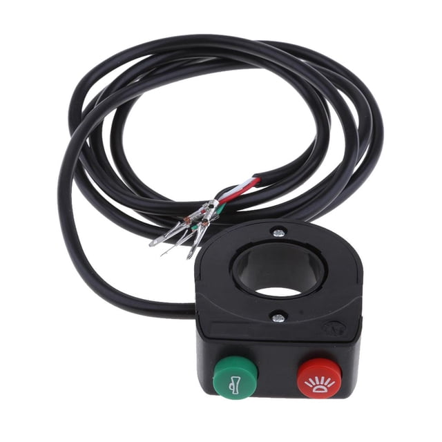 Interruptor de control de manillar de 7/8 `` 22 mm para faro de bocina de motocicleta 2