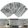 thumbnail image 1 of 3d Stone Wall Stickers Tile Wallpaper Self-adhesive Decal, 1 of 5