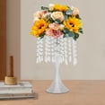 thumbnail image 3 of 10PCS Flower Stands Crystal Flower Stand 13.8" Height Flower Arrangement Stand, 3 of 20