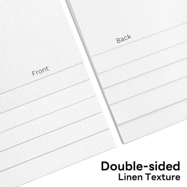 Wedding Invitation Cardstock Linen Paper for Printing,Arts & Crafts and Business Cards