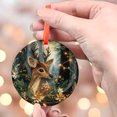 thumbnail image 4 of Deer7 Christmas Ornament, Christmas Ornament Gift, Gift for Mom, Romantic Valentine Decoration, Holiday Festival Ornament, Keepsake 2025, 4 of 5