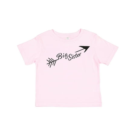 

Inktastic Big Sister Arrow Gift Toddler Toddler Girl T-Shirt