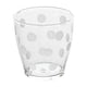 thumbnail image 1 of Taza de vidrio portátil, taza de café, regalo de cumpleaños, duradera, reutilizable, punto blanco B, 1 of 9