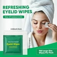 thumbnail image 7 of Eyelid Wipes, Eyelid Cleansing Wipes for Dry Eyes, Daily Gentle Eye Care for Sensitive Skin, Natural & Easy to Use, 100pcs, 7 of 7