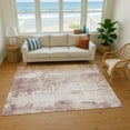 thumbnail image 7 of Addison Rugs Mayfield Premium Machine Washable Transitional Abstract Blush Rectangle Rug, 10' X 14' Machine Washable Transitional Abstract Blush Oversized Sherpa Throw Blanket, 7 of 7
