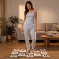 thumbnail image 6 of Halloween Ghost Themed Faux Fur Floor Mat, Absorbent Bathroom Mat Easy To Clean, Non Slip Stain Resistant Entryway Rug Gift, 6 of 6