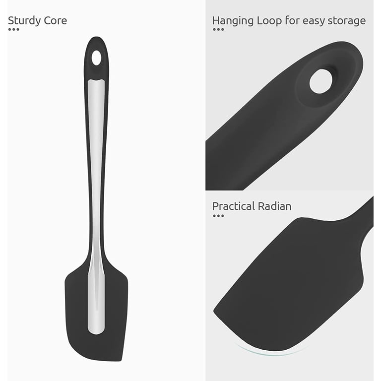 Large Silicone Spatula, Heat Resistant Seamless Bowl Scraper photo 5