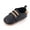 Black, variant on IROINNID Infant Baby First Walking Shoes PU Leather Lace Up Non-slip Rubber Sole Flat Shoes, Size 0-15M