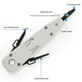 thumbnail image 4 of JIAHAOO Telecom Pliers KD-1 Wire Cutters for Network Installation Trapezoidal Module Punch Down Tool Trims Economically Removes Blocks, 4 of 10