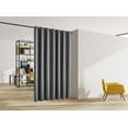 Legacy Decor Blackout Curtain with Grommet Top Room Divider, 180" Wide