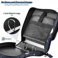thumbnail image 4 of FORMRS Zipper Binder with Shoulder Strap 2-inch Ring 500 Sheet Capacity File Bag, White Planet, 4 of 5